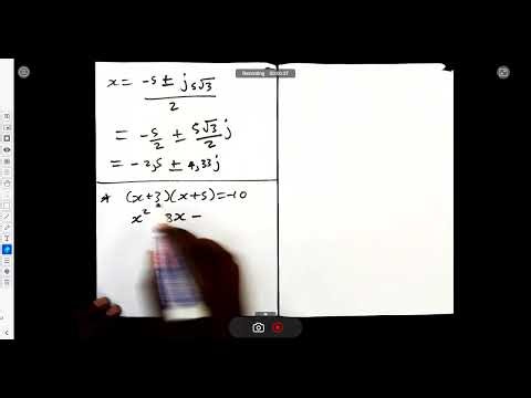 Class Lesson Recap 3: Solving Quadratic Equations into Complex Numbers | N4 Math