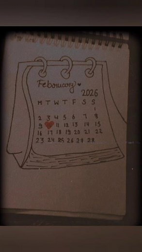 Handmade Calendar 📅 Drawing Tutorial ✨️###easydrawing