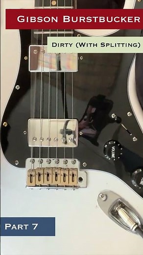 Gibson Burstbucker pickup tone test: does the split sound convincing? + feel