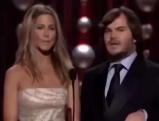 An iconic moment during the 2009 Oscars after Brad Pitt cheated on Jennifer Aniston with Angelina Jolie