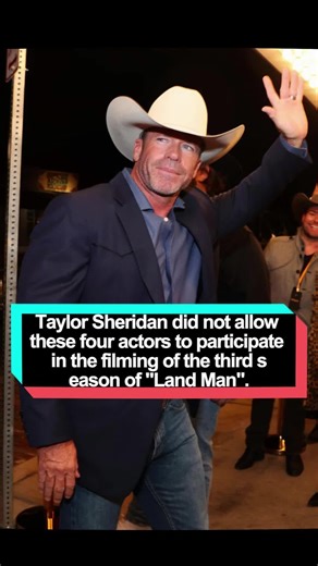 No one realized that as long as Taylor Sheridan is involved, these four actors will never return to film any part of the third season of Land Man.#landman#taylorsheridan#billybobthornton#joshbrolin