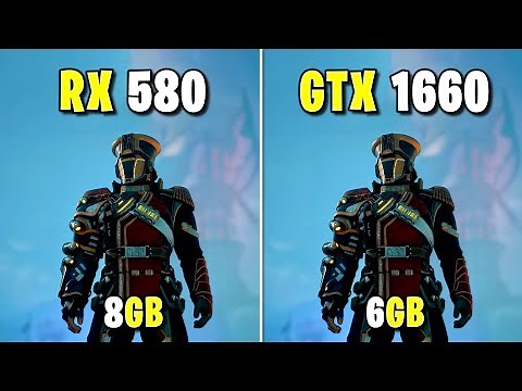 RX 580 (8GB) vs GTX 1660 (6GB) - How Much Performance Difference in Late 2025?