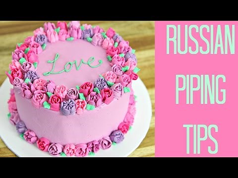 Russian Piping Tip Testing! - CAKE STYLE