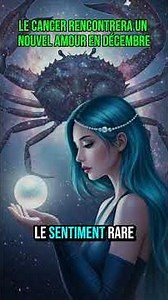 Cancer will meet a new love in December #zodiac