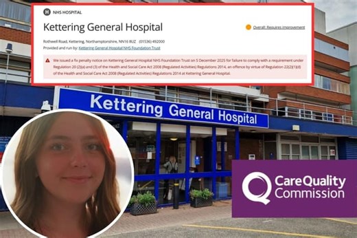 Decision to fine Kettering hospital £1,250 after death of teenager 'heart-breaking' says mum as family left with ‘deep and unresolved concerns’
