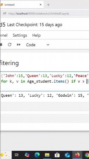 Filtering method in python coding #coding #python