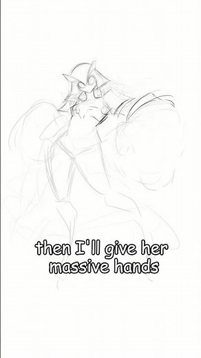 Drawing a mantis shrimp girl