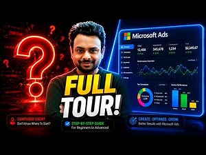 Microsoft Ads Dashboard Explained 2026: Tour for Beginners! #3