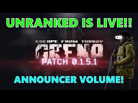 EFT: Arena UNRANKED & QUALITY Changes! | QoL Patch #tarkovarena #updates #eft #guide