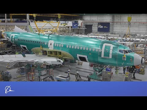 First U.S. Air Force E-7A Wing-Body Join