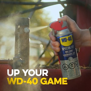 19K views · 42 reactions | That blue and yellow can has helped tinkerers and backyard mechanics get unstuck for decades. But there’s also a whole line of WD-40 Specialist products to lubricate, penetrate, clean and protect, for just the conditions you face. And hey, having a few cans at the ready doesn’t hurt your street cred, either.  https://prnc.es/46ADMO2 | Princess Auto | Facebook