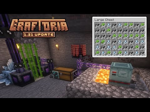 EASY Unlimited Resource Automation with Just Dire Things and AE2 in Craftoria | Minecraft 1.21