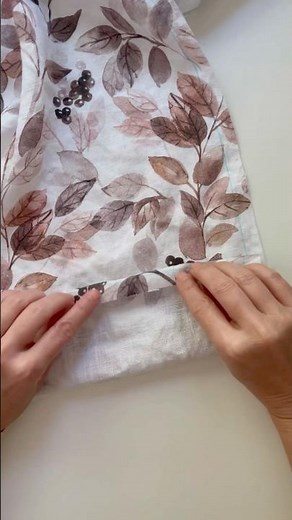 Table Runner Tutorial #sewingtutorial #sewing #sew #tablerunner #tabledecor #falldecor #linen