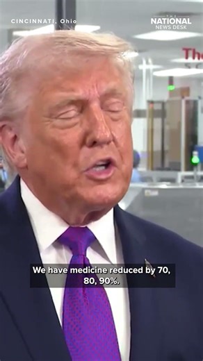 EXCLUSIVE INTERVIEW: Trump touts lowering drug costs by up to 90%