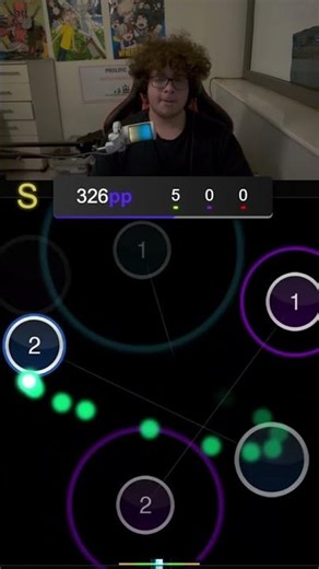 Overmapped title screen GODMODE #osugame #osu #shorts