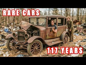 ASMR Car Restoration! Bringing a Destroyed Ford Model T USA 1908 from Total Disrepair Back to New