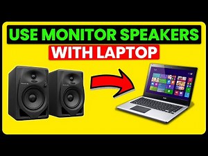 How To Use Monitor Speakers With Laptop (How To Connect Monitor Speakers With Laptop)