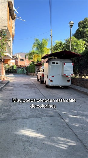 Casi nadie conoce esta calle de colorines #colorines #VillaDeColorines