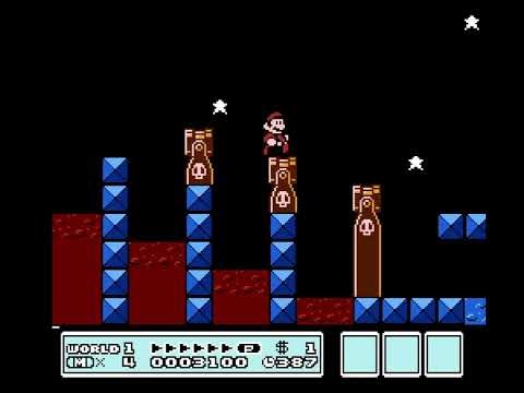 Fortress At Night | SMB3 Custom Level