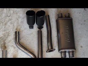 Installing Flowmaster flowfx Bolt on exhaust system 09-2021 Tundras