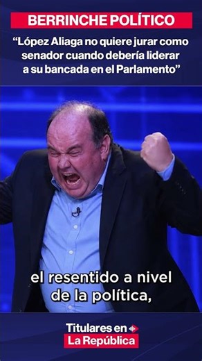 Politólogo Alejandro Mejía analiza actitud de Rafael López Aliaga | #tlr