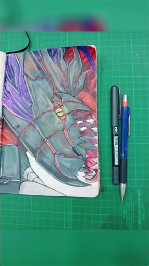 drawing Dragon #digimon #dragon #fanart #sketchbook #drawing #anime #drawinganime