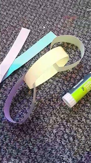 how to make paper chain ⛓📃#paperchain