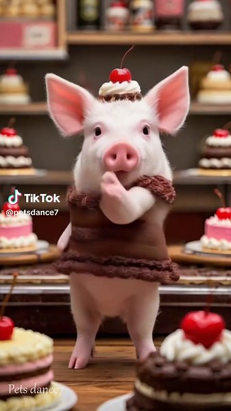 #pig #dance #chocolate #trending #funny | pig