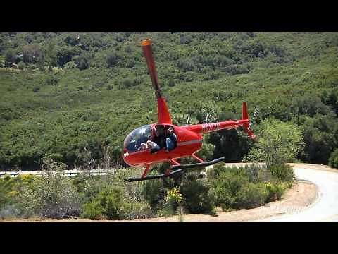 Crazy Helicopter On Mulholland