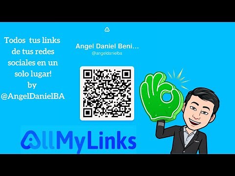 Todos tus links de redes sociales en uno solo link con AllMyLinks.com
