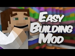Easy Building Macros in Minecraft - EasyBuilding Mod Showcase