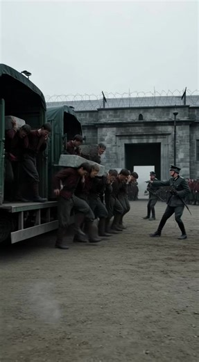 April 18, 1945. Northern Germany. When British troops entered Sandbostel, they did not find celebration. They found silence. More than 30,000 prisoners lay across muddy ground and collapsing barracks—Soviet soldiers, Dutch civilians, Polish and French captives, Roma families, political detainees. Hunger had hollowed them. Disease had stilled entire rows of men. Sandbostel was no longer functioning as a camp. It was the edge of survival. Amid the stillness, a young British medic moved between bod