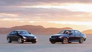 High Plains Drifters: 2006 BMW M5 vs. 2006 Mercedes-Benz CLS55 AMG