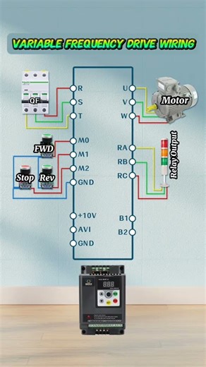 VFD control wiring