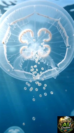 Jellyfish Life Cycle in 40 Seconds! 🪼🥚➡️🌊 | Egg to Adult | Jellyfish Timelapse|