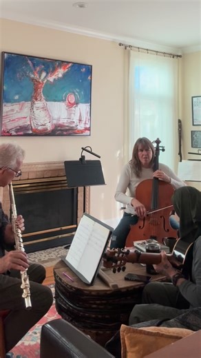 We’re rehearsing La Tormenta with Joe Anderies for our show at Dazzle this Saturday at 5pm! Extra special guest: Gabbi Espinoza on percussion! #colorado #beautifulmusic #originalmusic #denver #flamencoguitar | Miguel Espinoza Fusion