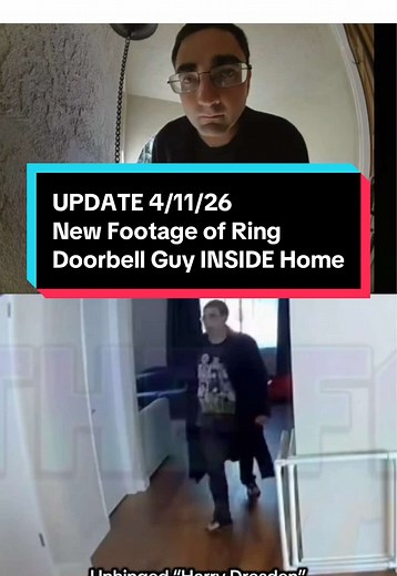 New footage from inside the home. Unhinged “Harry Dresden” was caught on Ring cam banging and screaming “where is your daughter.” He actually made his way into the home. 😳 But he may have believed he was saving a child. 29 year old Jason Thomas Nichols out of Fairfield California was arrested on April 7, 2026. He was taken into custody and booked at the Justice Center Detention Facility. He’s facing several serious felony charges. His next court date is scheduled for April 13th. Footage via @Th