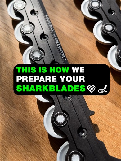 🏒💚 We truly believe in what we do. Our mission is simple: to help more people play this beautiful game. That’s why everything we create is built with passion, dedication, and love for hockey. Sharkblades are available worldwide. 🌍🛼 Let’s grow the game together! 💚🏒 #greenhockey #oceanice #sharkblades #hockeytraining #futureofhockey #sustainablehockey #yearroundtraining #swissmade #letsgrowthegame