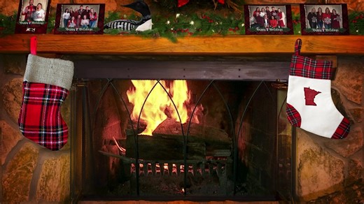 The fire is lit. Watch our very Minnesota yule log on your TV at home through the FOX LOCAL app for Roku, AppleTV, Amazon FireTV, Vizio and Google AndroidTV. Here's how to download: https://www.fox9.com/fox-local | Fox 9