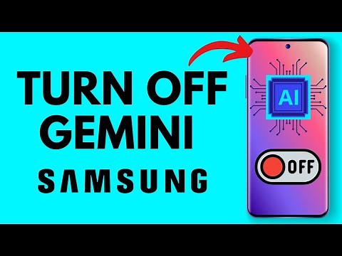 How to Turn OFF Gemini on Samsung Phone