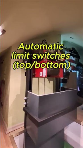 Amazing DIY Attic Lift with Remote Control ⚡ 300kg Capacity #lift #elevator