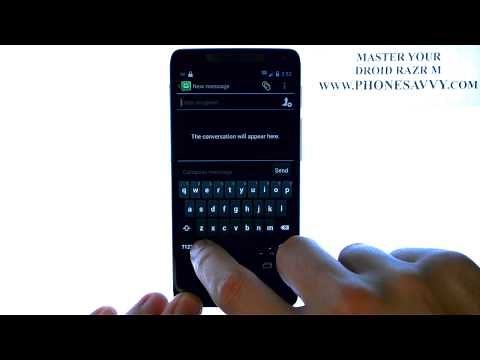 Motorola Droid Razr M - How Do I Voice to Text or Voice Type