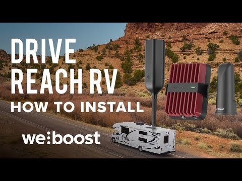 weBoost Drive Reach – Cell Signal Booster for Stronger Reception on the Road