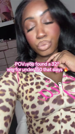 32 inches of soft, flowing body wave and the shine is unreal 😍🔥 This wig is giving full glam, grown woman energy. The curls are big, bouncy, and silky with that natural movement that eats every single time. No stiffness, no dullness — just long, jet black waves that look expensive without the crazy price tag. Perfect for: • Date night • Birthday slay • Vacation hair • Everyday glam If you’ve been wanting that long, soft body wave look that frames your face and gives effortless volume… this is 