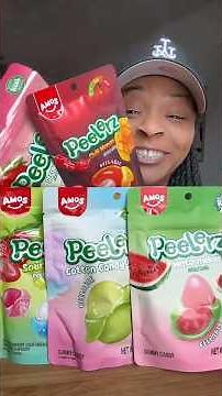 NEW Peelable Gummy Candy?! I Tried Every Flavor 👀