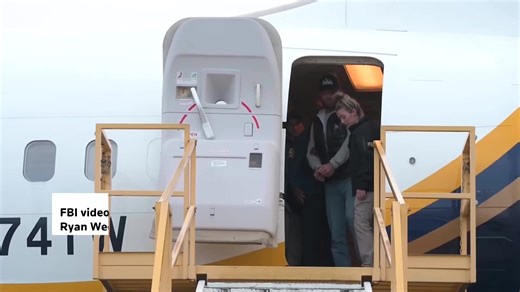 Ryan Wedding, a Canadian former Olympic snowboarder accused of becoming a cocaine smuggling kingpin linked to multiple drug-related murders, arrived handcuffed at Ontario International Airport in California escorted by FBI agents, US officials said https://reut.rs/4acGoD6 | Reuters