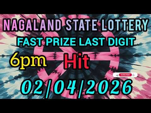 First Prize Last Digit 02/04/26 Nagaland State Lottery Target Number Lottery Sambad Target Number🎯