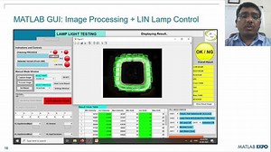 LIN Comm with MATLAB and Python for Visual Inspection