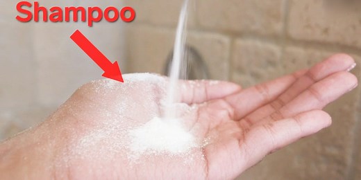 Here's how waterless shampoo works