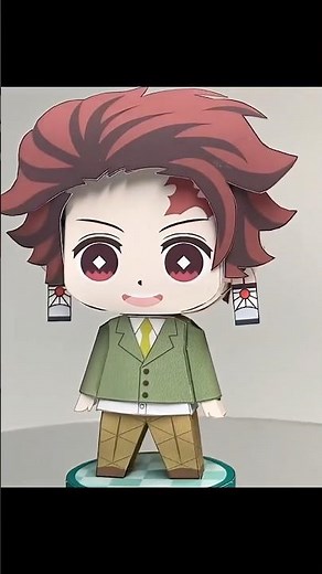 Chibi Tanjiro Kamado figure - Inspired by Demon slayer | #kimetsunoyaiba #tanjiro #nezukochan